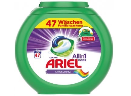 Ariel 3v1 Color gelové kapsle na barevné prádlo 47 ks - originál z Německa